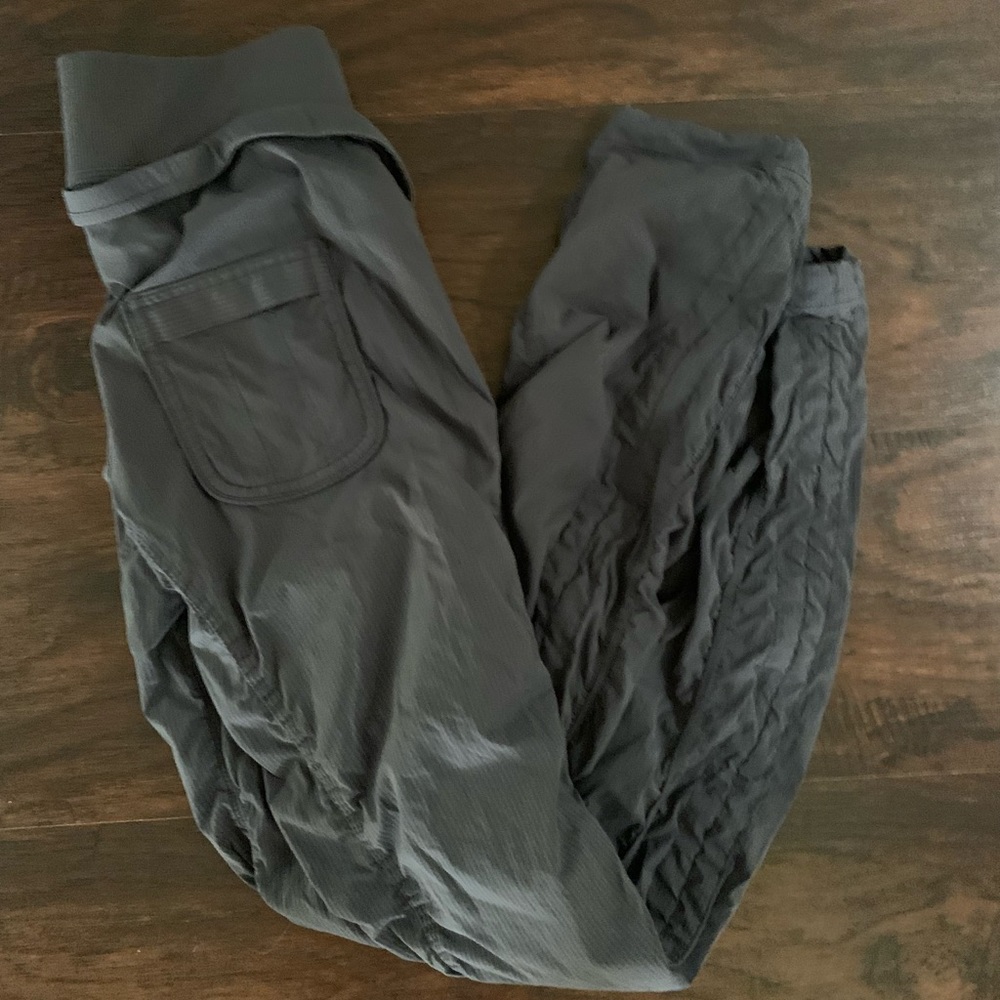 Lululemon Dance Street To Studio Soot Gray Pants 4